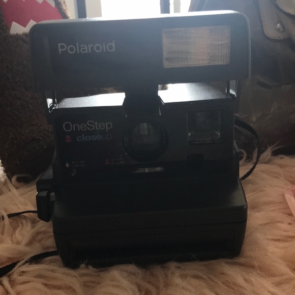 polaroid camera 1990 onestep close up
